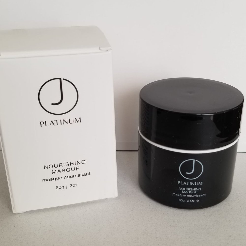 J Beverly Hills Platinum Nourishing Masque Treatment Hair and Scalp 2oz